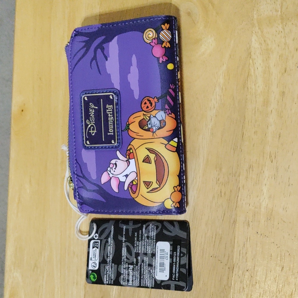 Loungefly Purple Disney Halloween Wallet